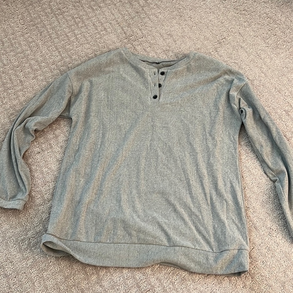 Thick mens shirt size L